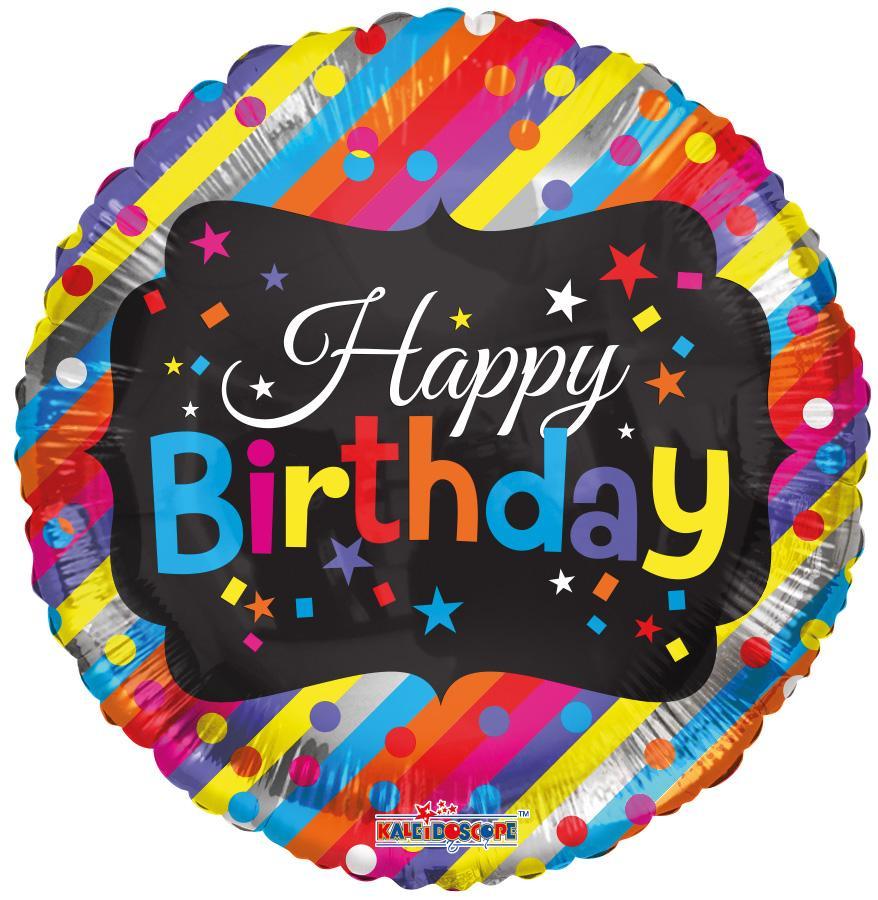Birthday Marquee Foil Balloon – 5 pack