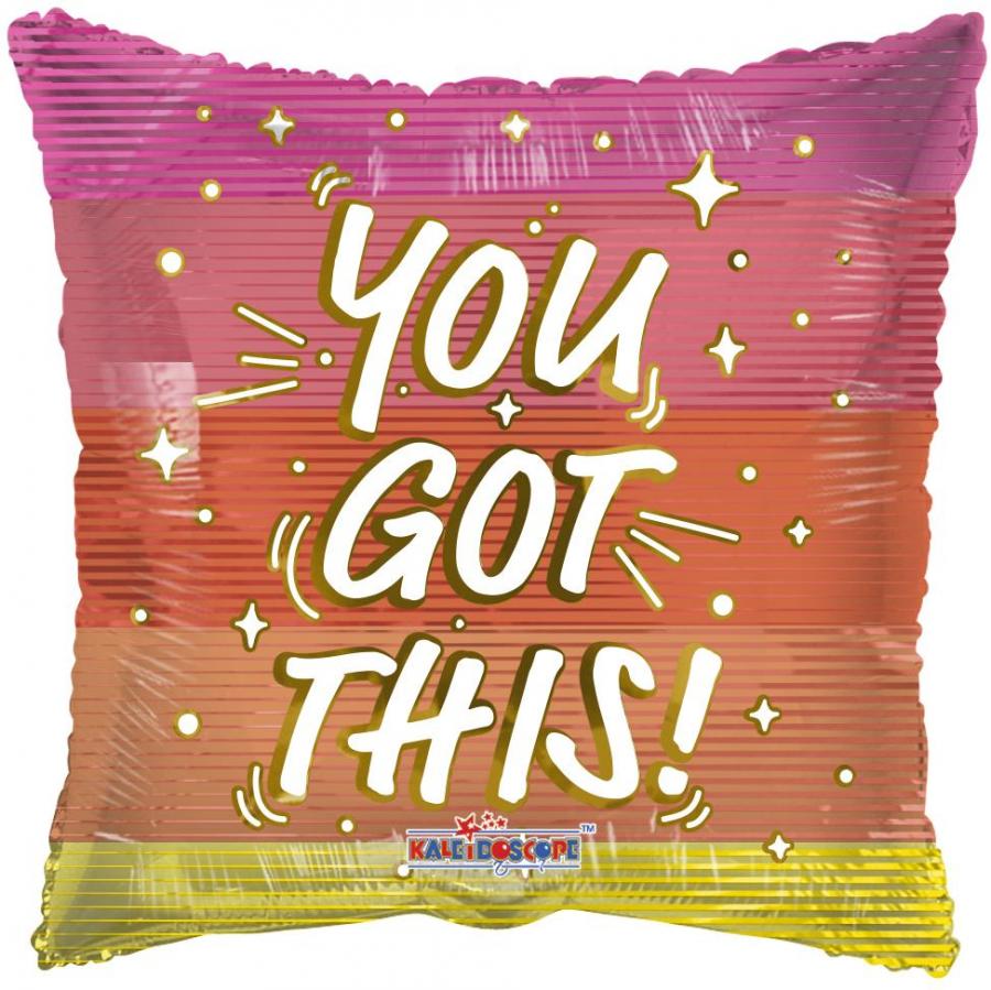 You Got This Foil Balloon – 5 pack