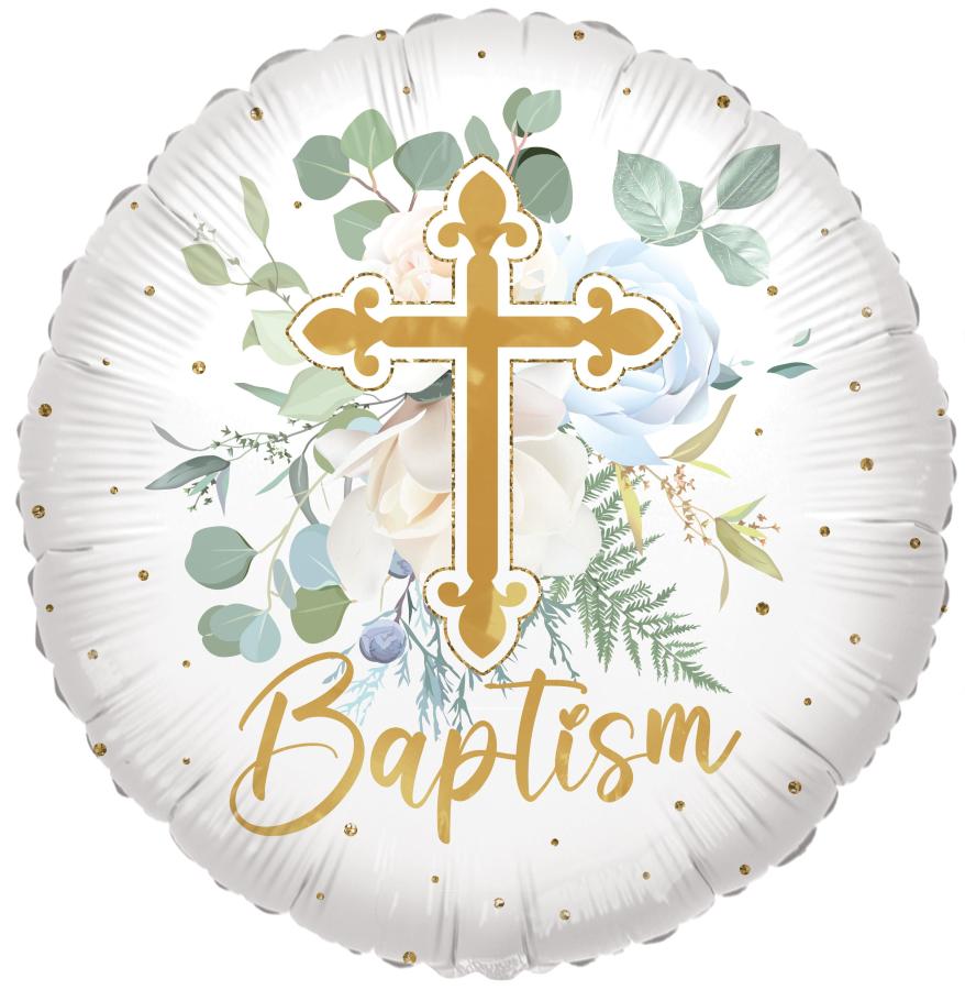 Baptism Foil Balloon – 5 pack