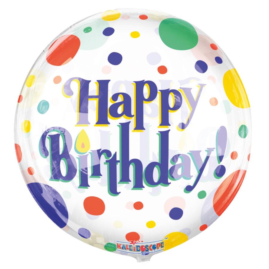 Birthday Dots Gelliball Balloon – 5 pack