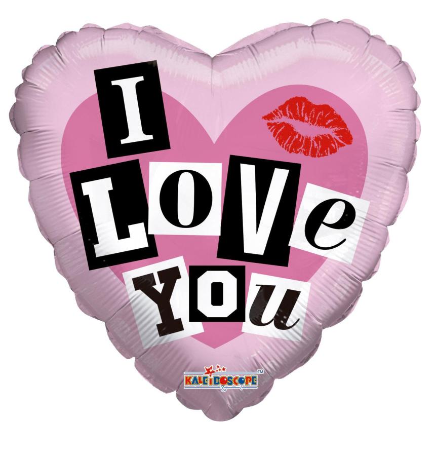 I Love You Foil Balloon – 5 pack