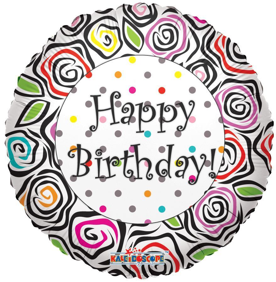 Birthday Foil Balloon – 5 pack