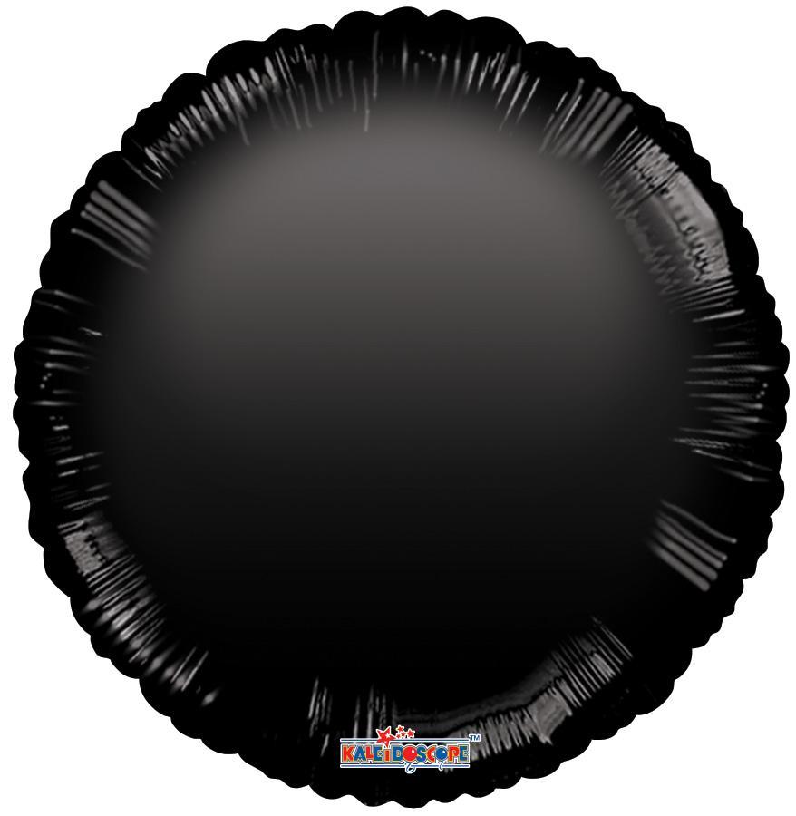 Packaged 18" Black round Gellibean - 10 pack
