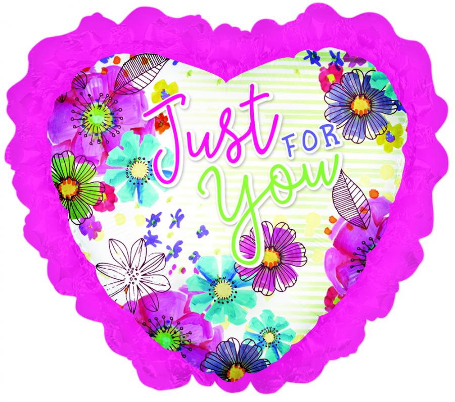 14" Just for You Mylar