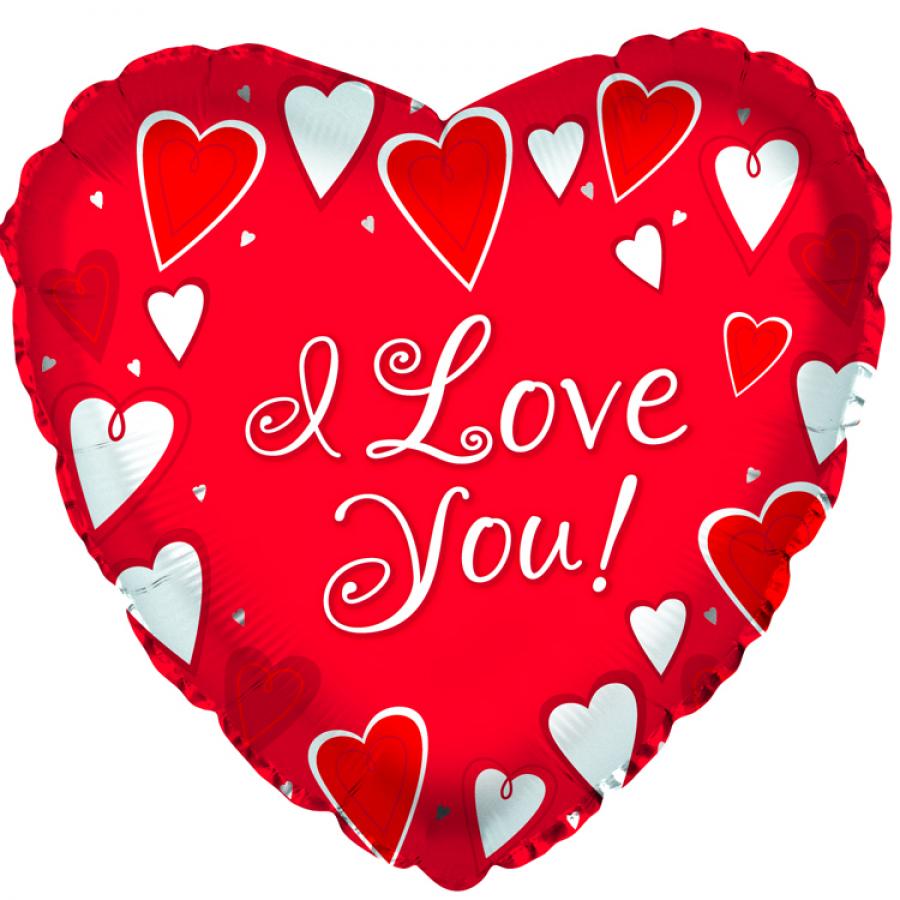 14" Love Mylar