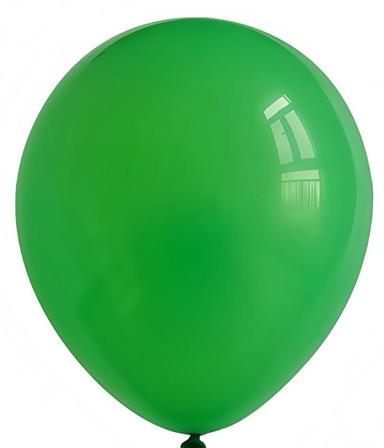 10 ct. Green 12" Latex Balloons – 12 pack