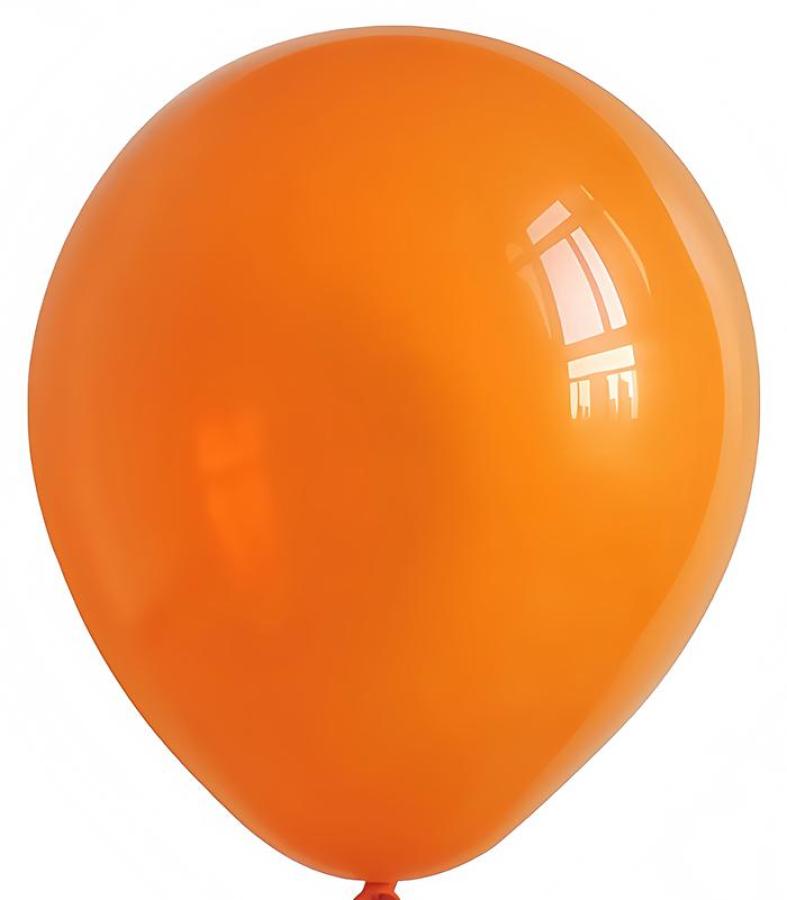 Orange 12" Latex Balloons – 100 ct.