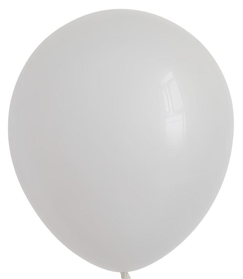 White 12" Latex Balloons – 100 ct.