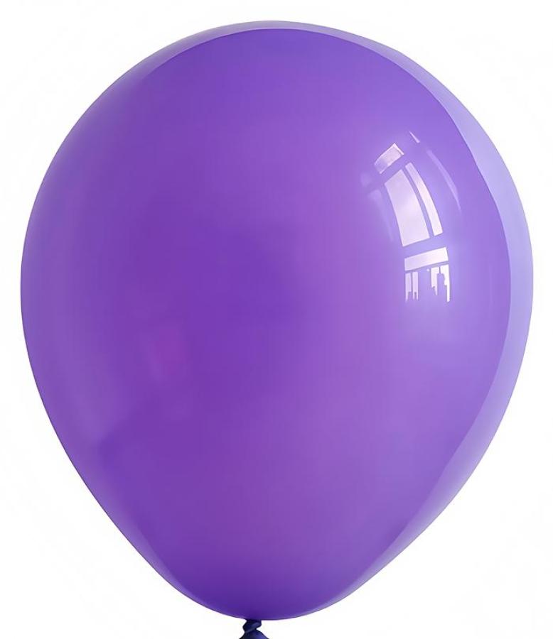 10 ct. Purple 12" Latex Balloons – 12 pack