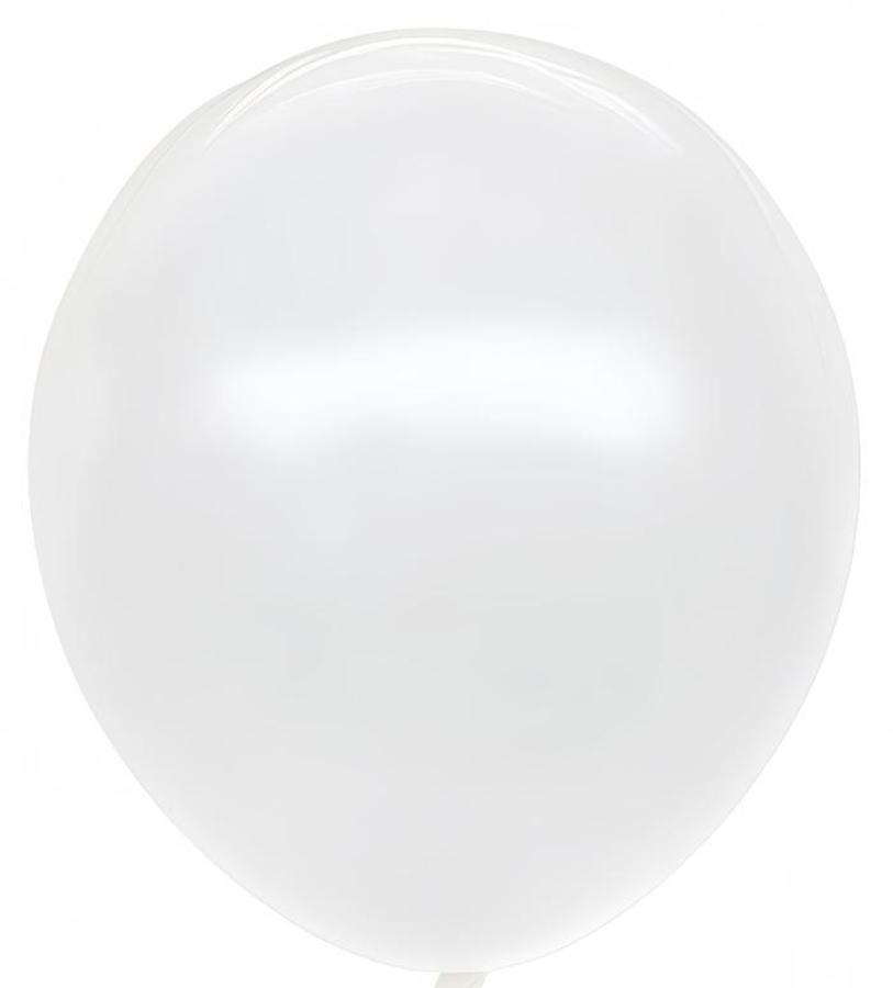 Clear 12" Latex Balloons – 100 ct.