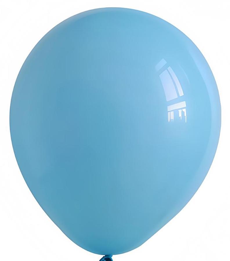10 ct. Light Blue 12" Latex Balloons – 12 pack