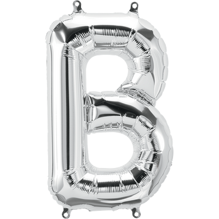 14" Silver Letter "B"