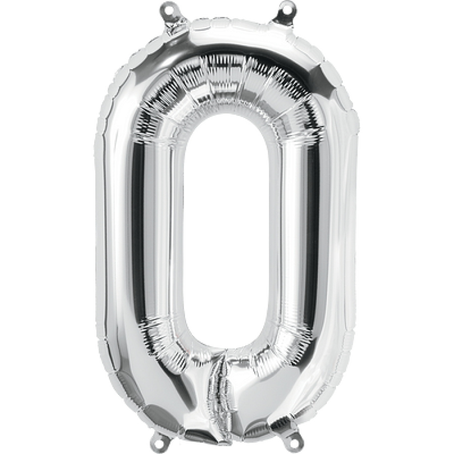 14" Silver Letter "O"