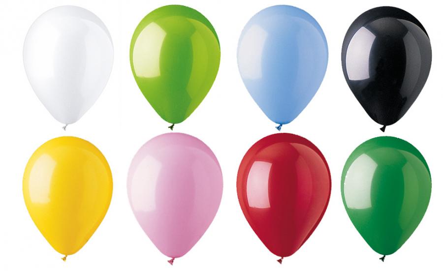 Assorted 12" Latex Balloons – 100 ct.