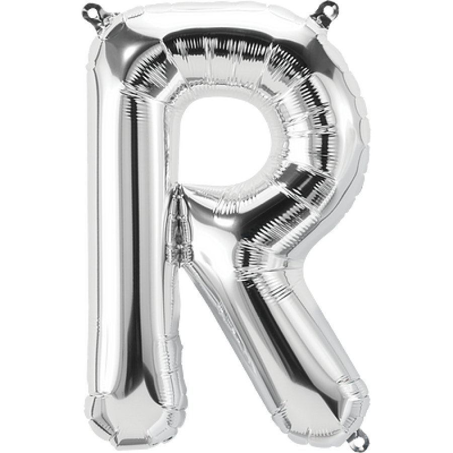14" Silver Letter "R"