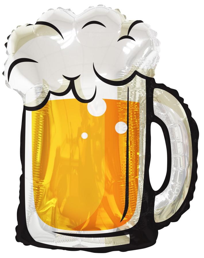 36" Beer Glass balloons - 5 pack