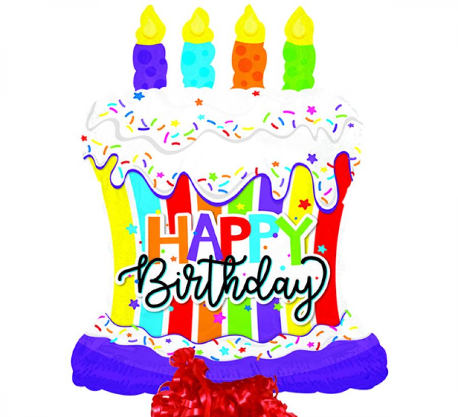 14" Birthday Mylar