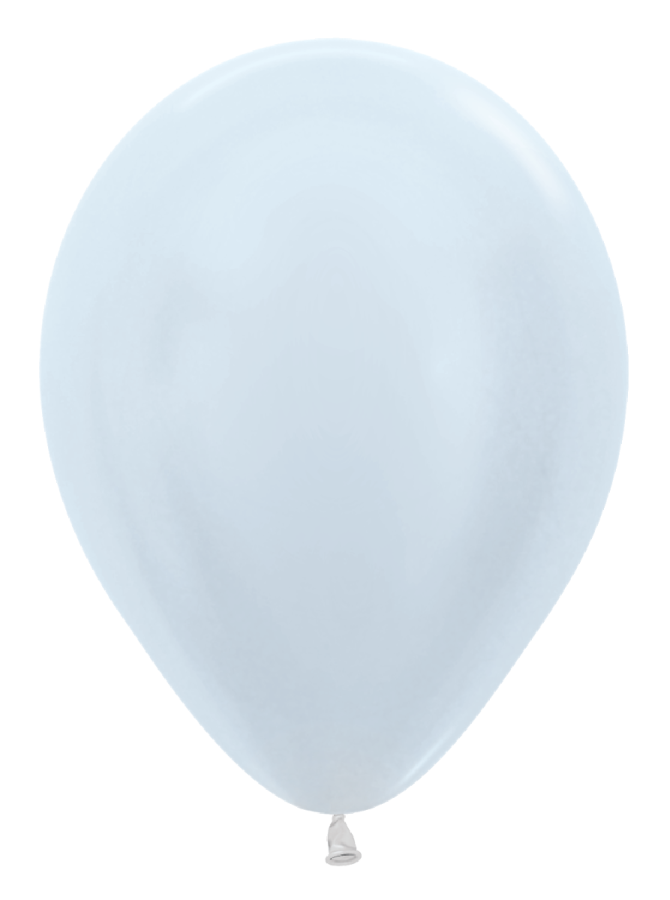 5-inch Sempertex Pearl White - 100 ct.