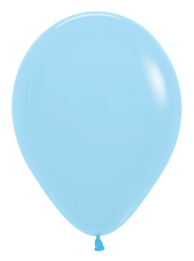 5-inch Sempertex Pastel Matte Blue - 100 ct.