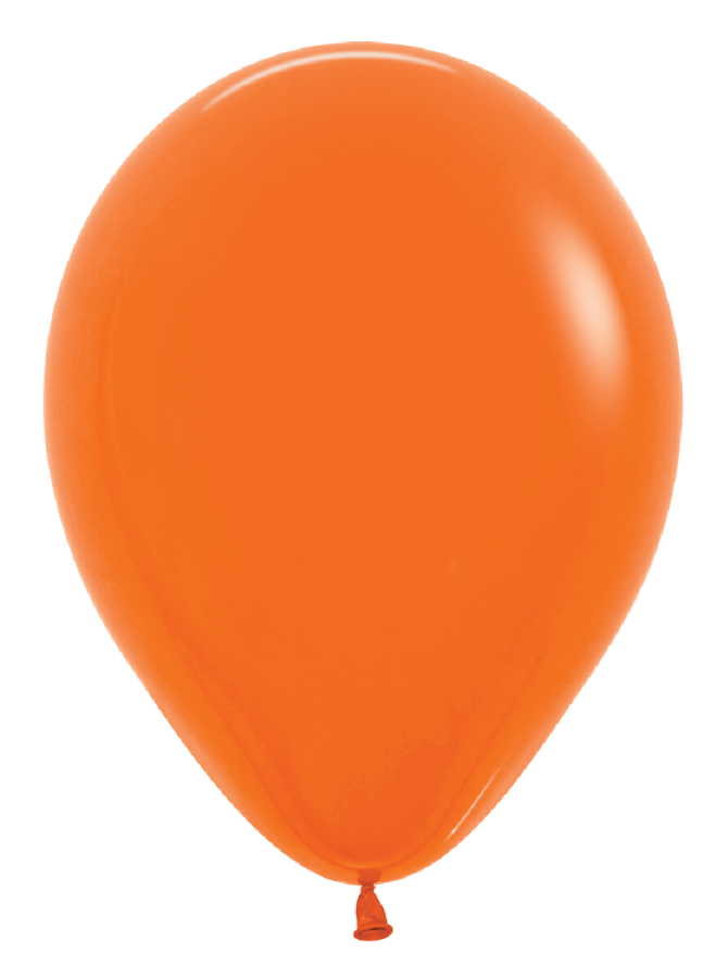 18-inch Sempertex Fashion Orange- 25 ct.