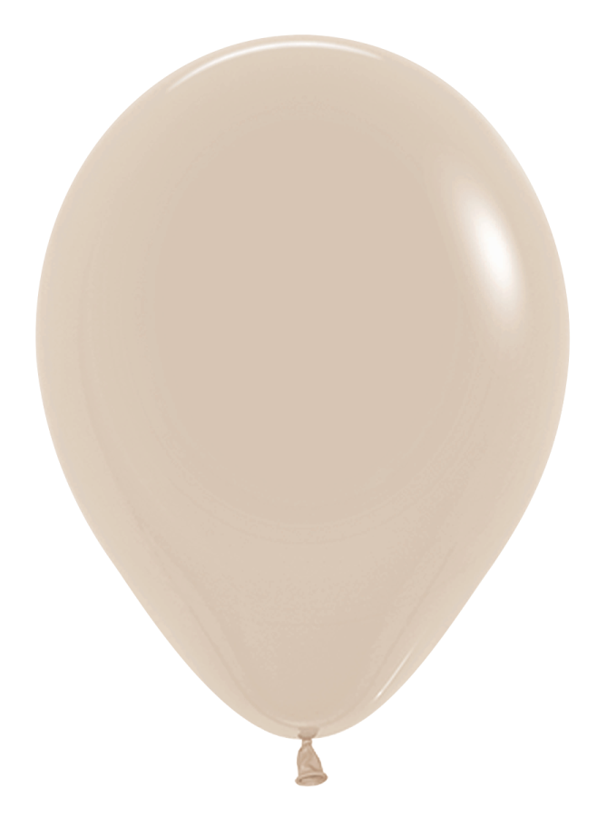 18-inch Sempertex Deluxe White Sand- 25 ct.