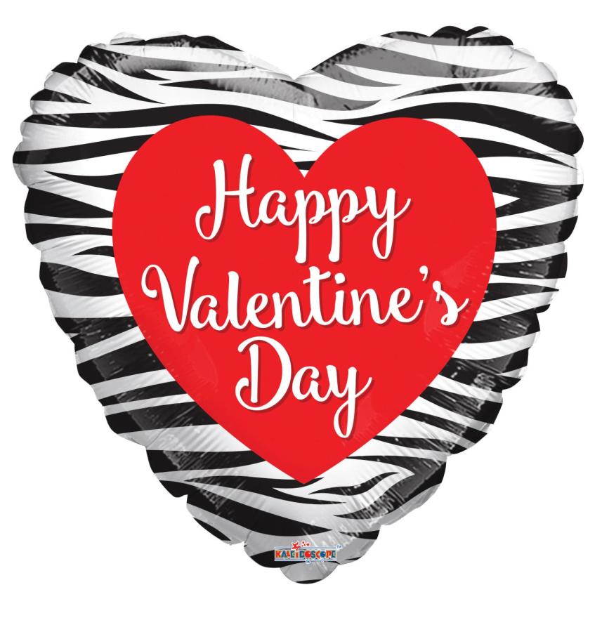 Happy Valentine's Day Foil Balloon – 5 pack