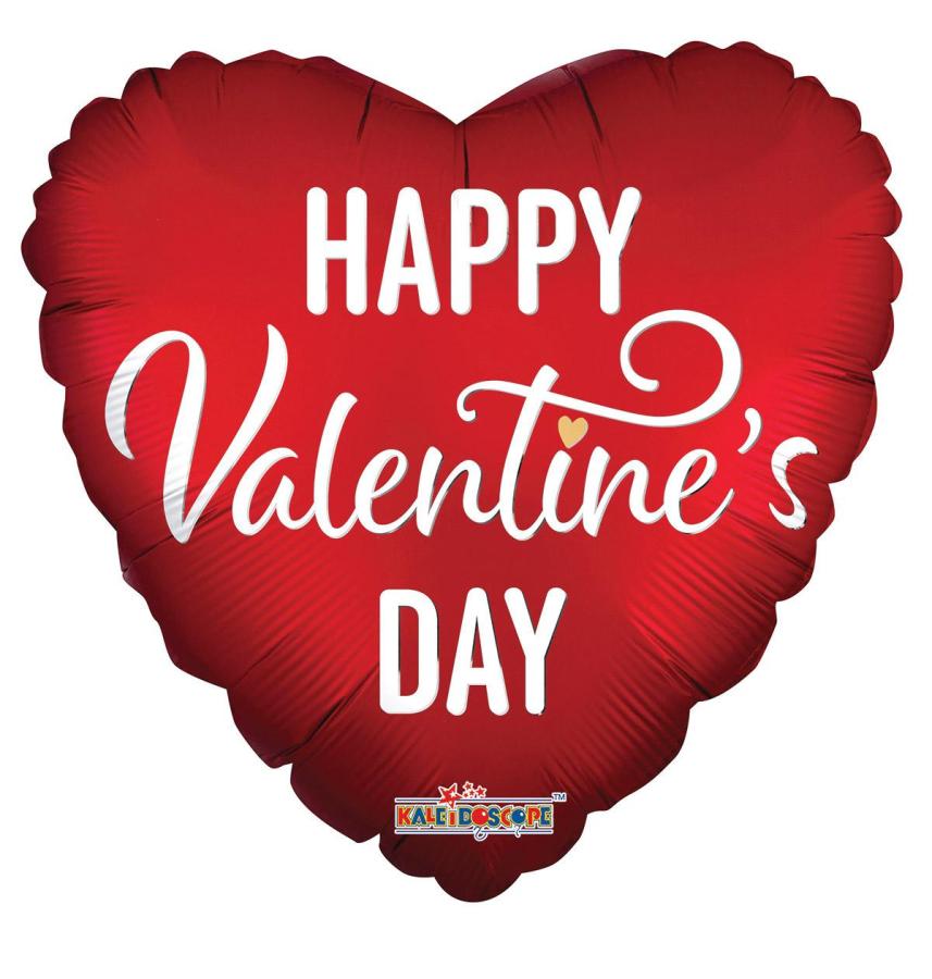 Packaged Valentine Mylar Balloon - 5 pack