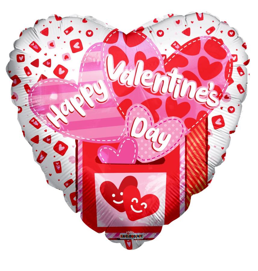 Valentine's Day Foil Balloon – 5 pack