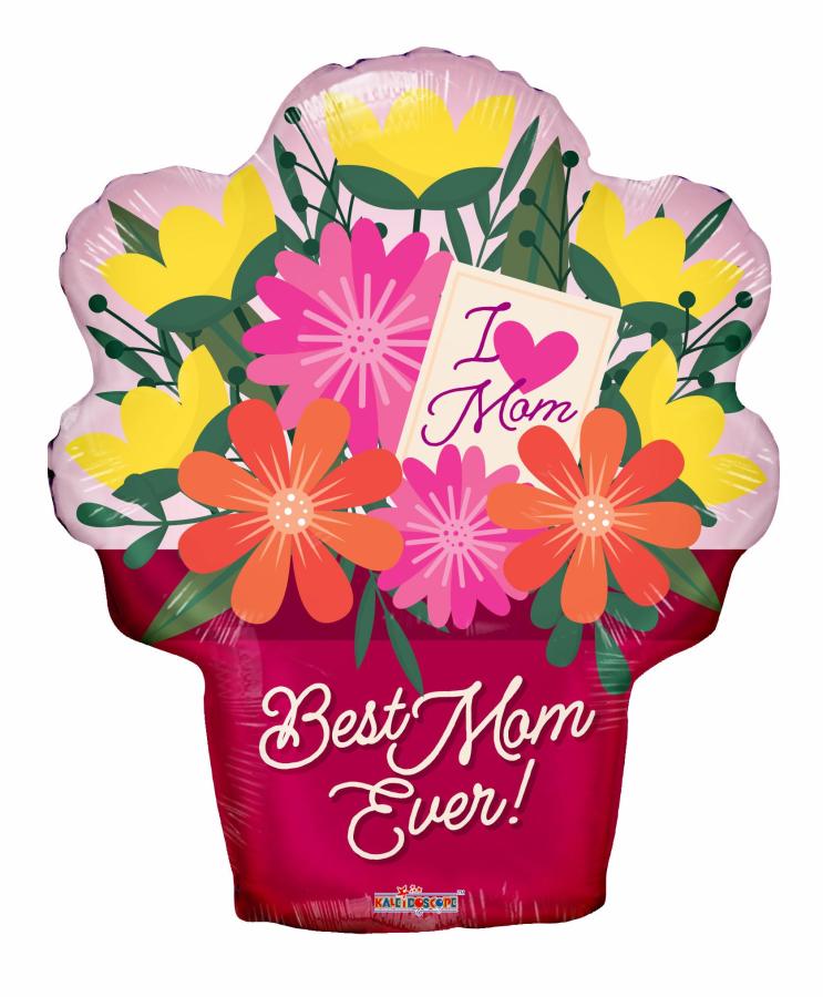 Best Mom Ever Foil Balloon – 5 pack