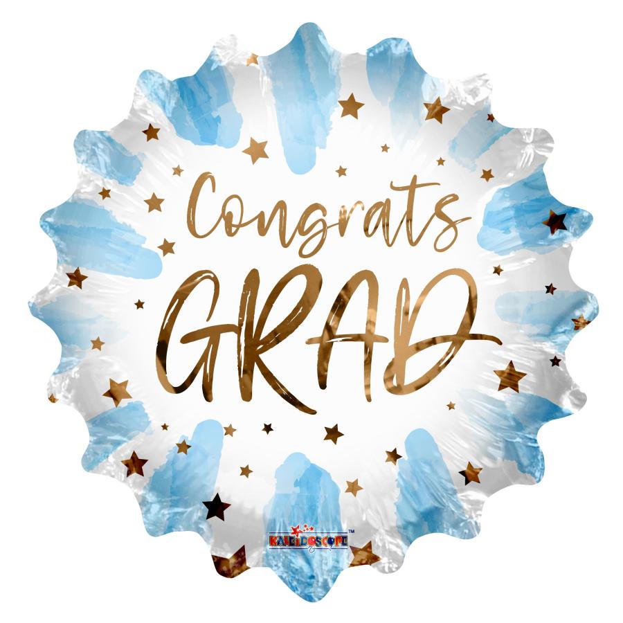 Congrats Grad Foil Balloon – 5 pack
