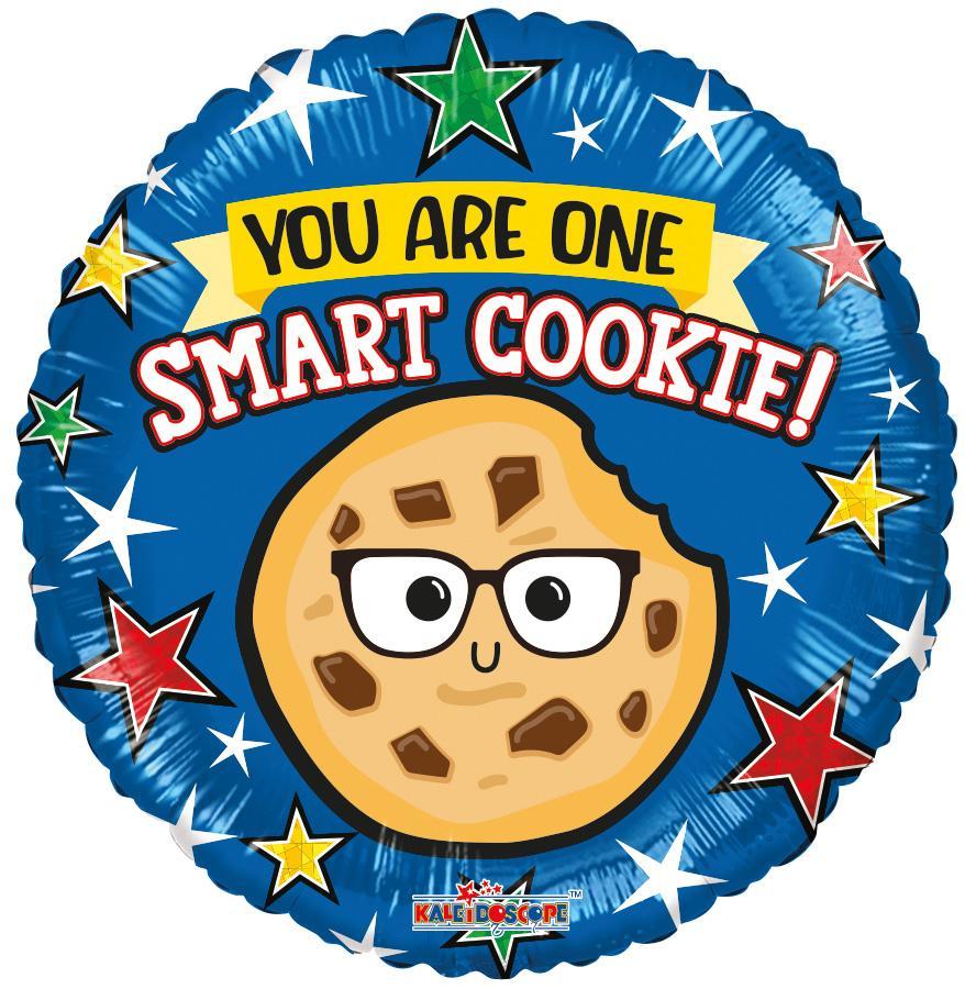 Smart Cookie Grad Foil Balloon – 5 pack