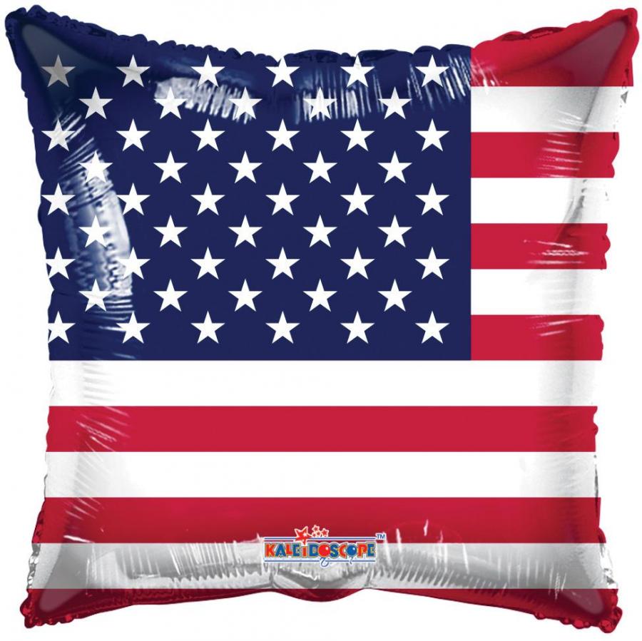 USA Flag Foil Balloon – 5 pack