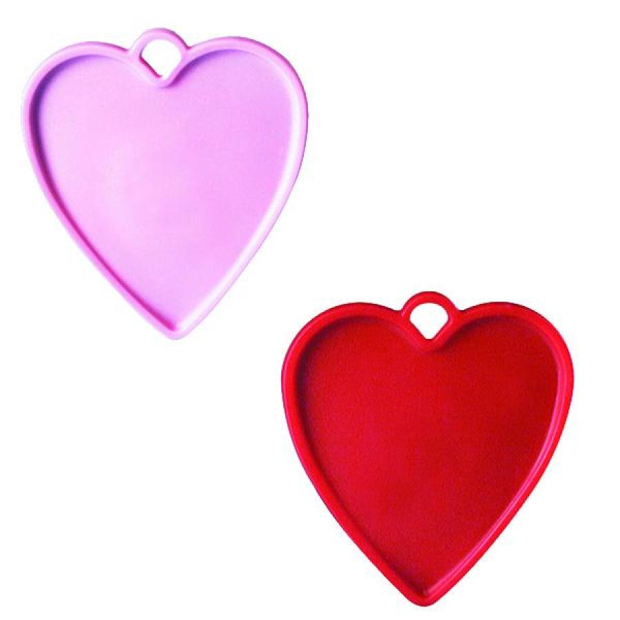 Red and Pink Hearts Balloon Weights – 100 count