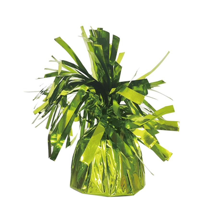 Lime Green Foil Balloon Weight (dozen)