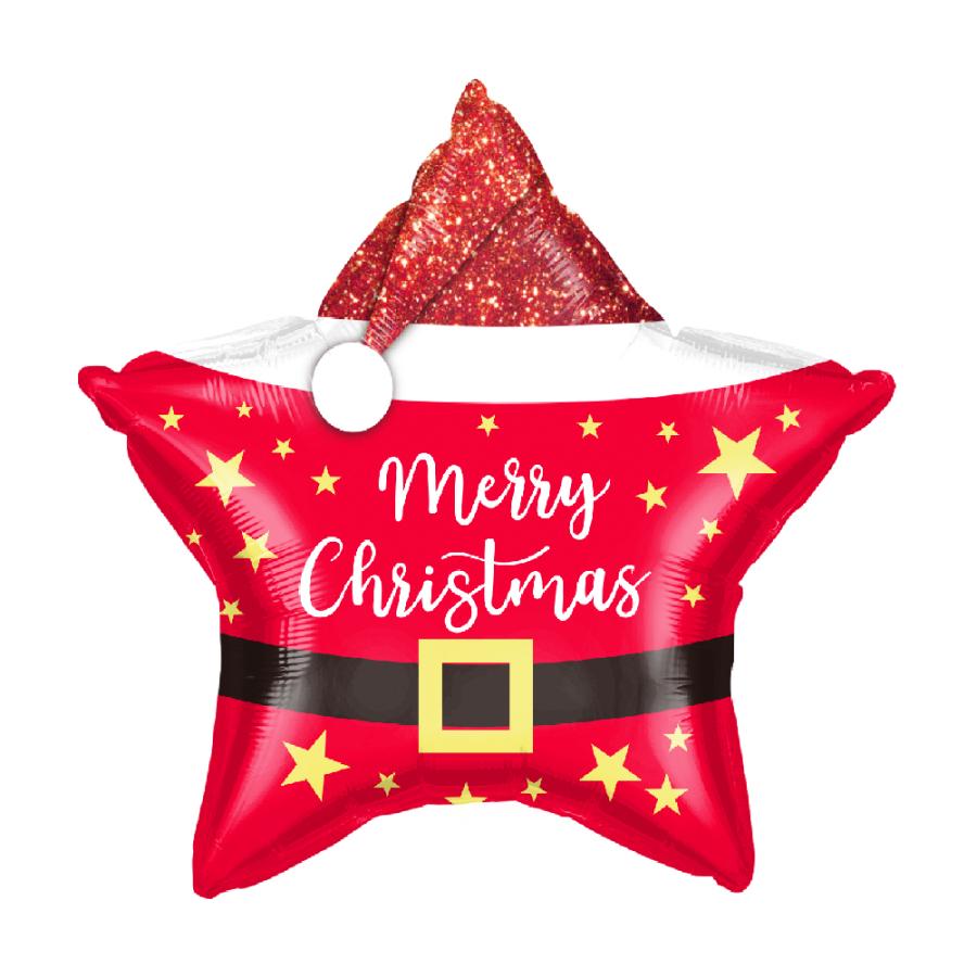 *Christmas Foil Balloon – 10 pack