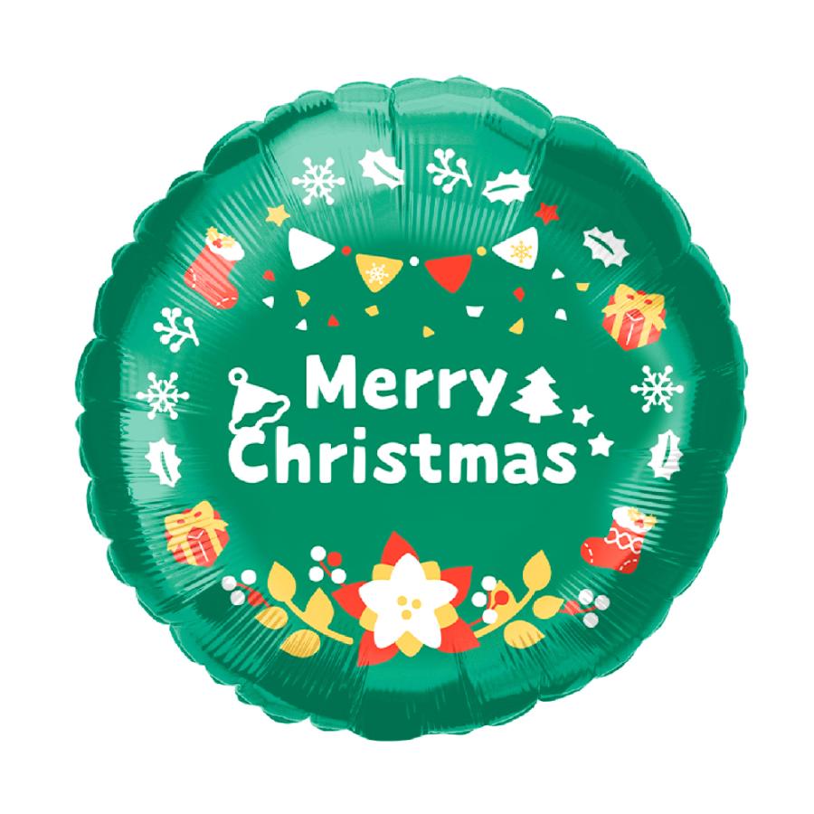 *Christmas Foil Balloon – 10 pack