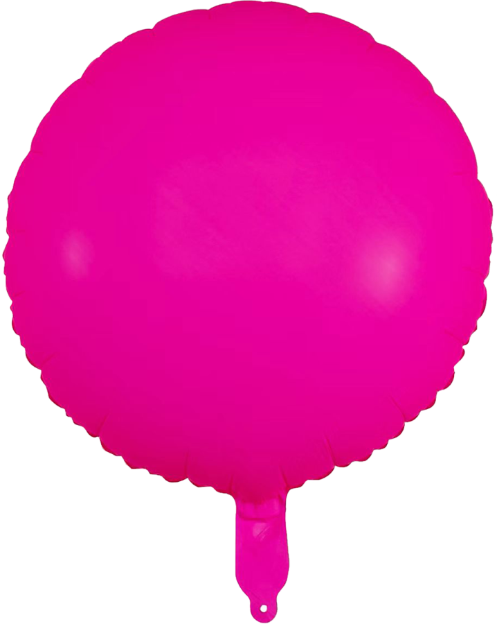 Neon Pink Round Balloon – 10 pack