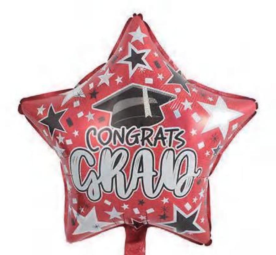 *Graduation Foil Balloon – 10 pack