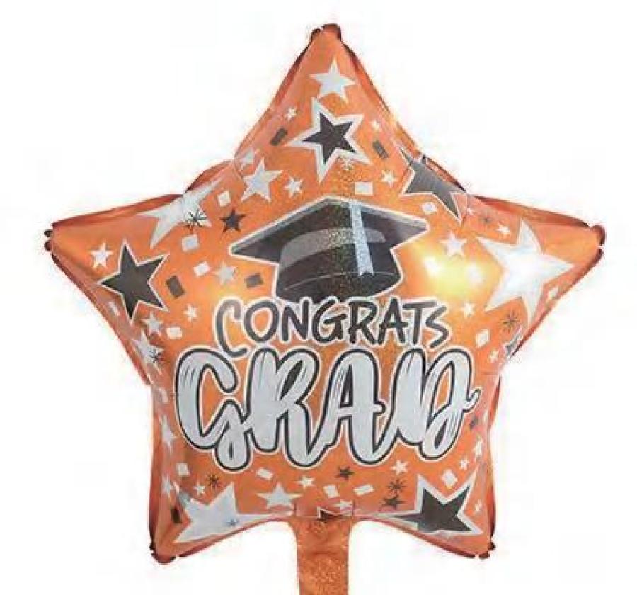 *Graduation Foil Balloon – 10 pack