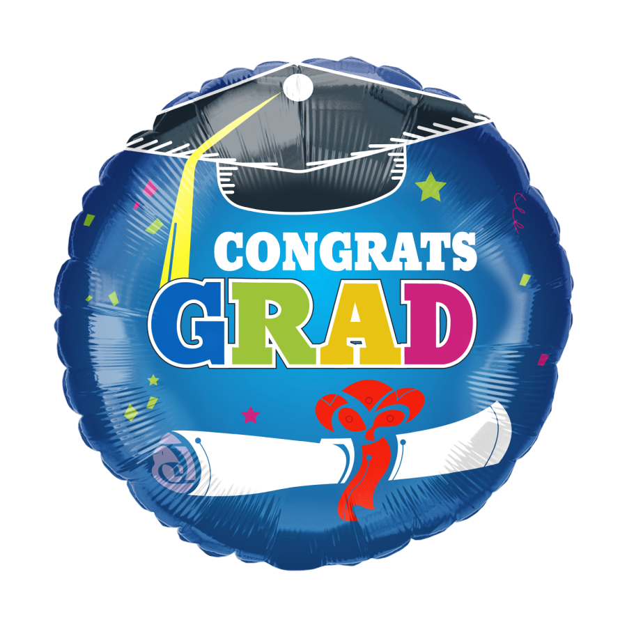 *Graduation Foil Balloon – 10 pack