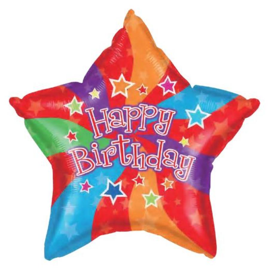 *Birthday Foil Balloon – 10 pack