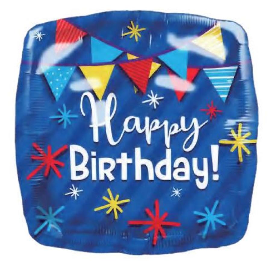 *Birthday Foil Balloon – 10 pack
