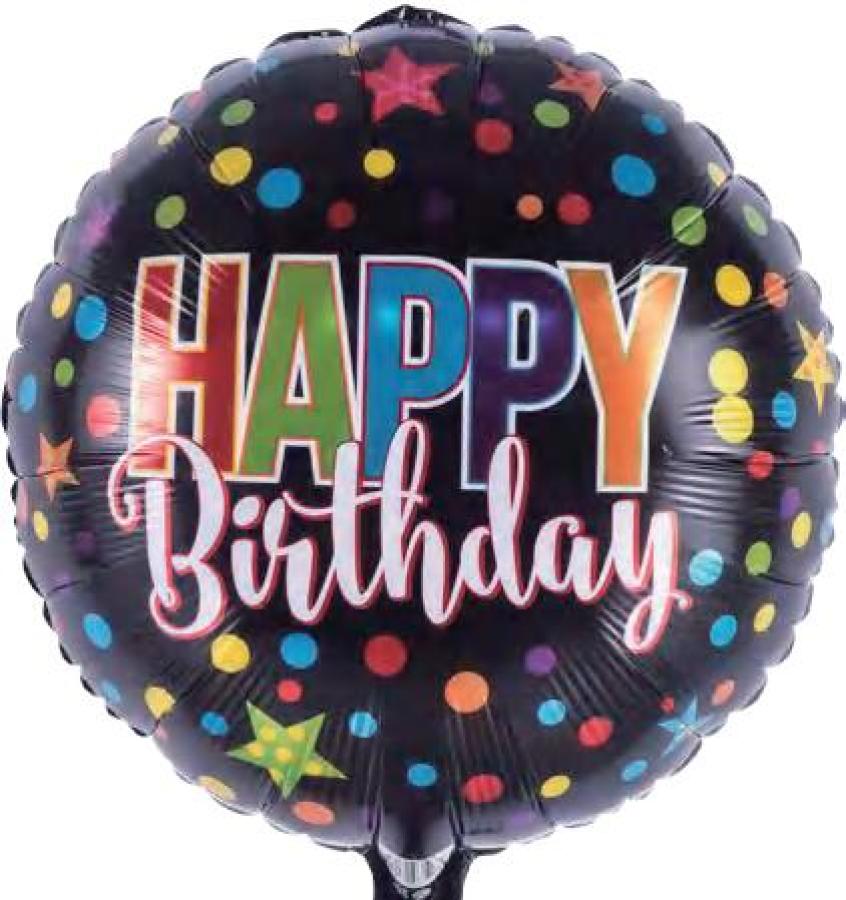 *Birthday Foil Balloon – 10 pack