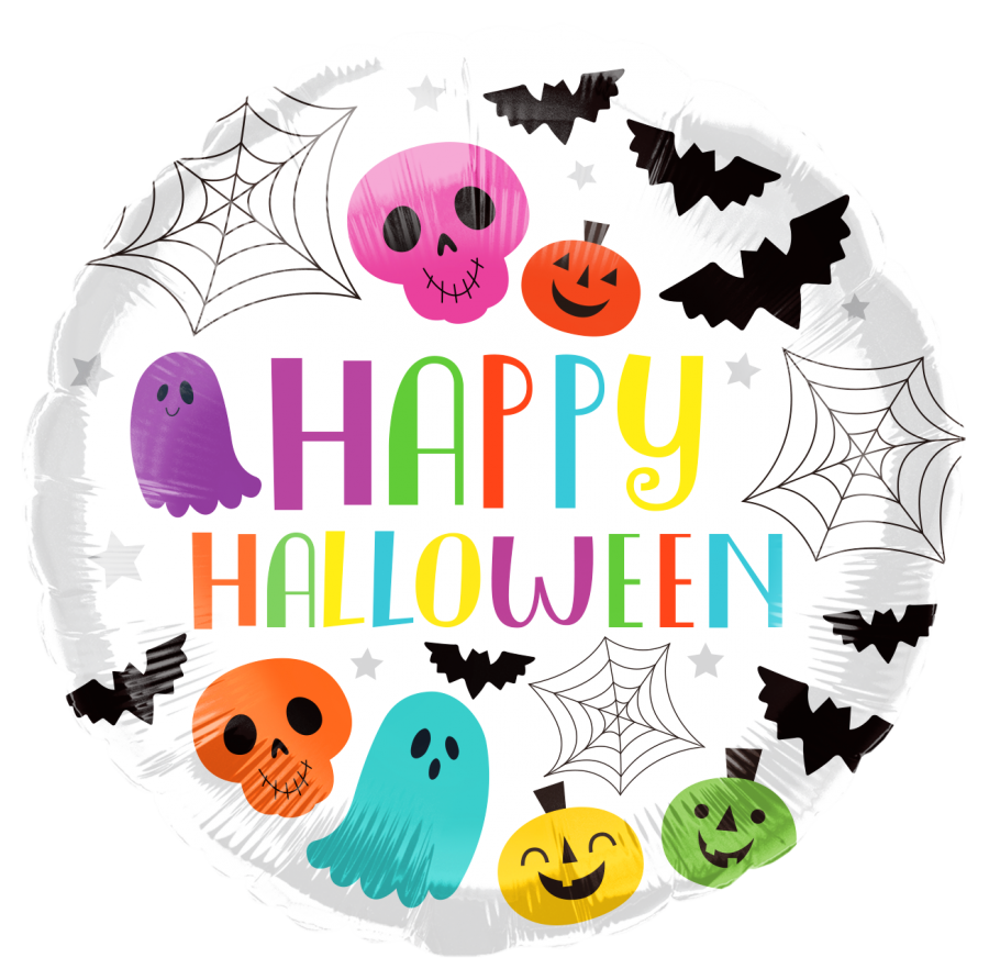 *Halloween foil Balloon - 10 pack