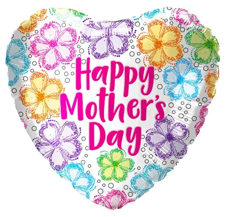 *Mother's Day Foil Balloon – 10 pack