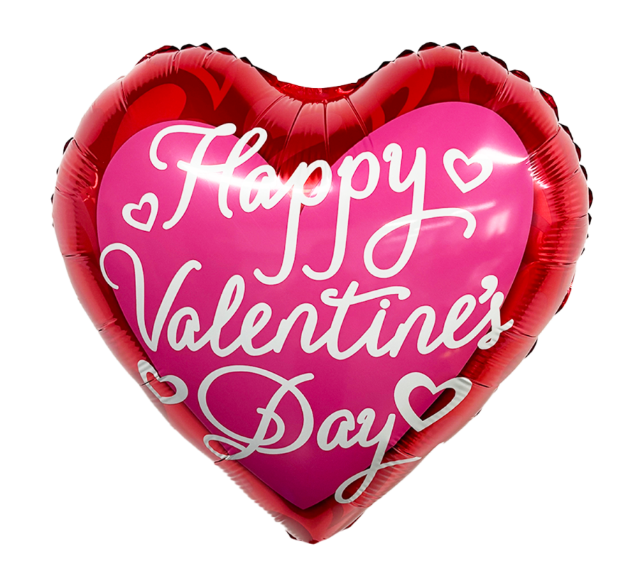 *Valentine's Day Foil Balloon – 10 pack