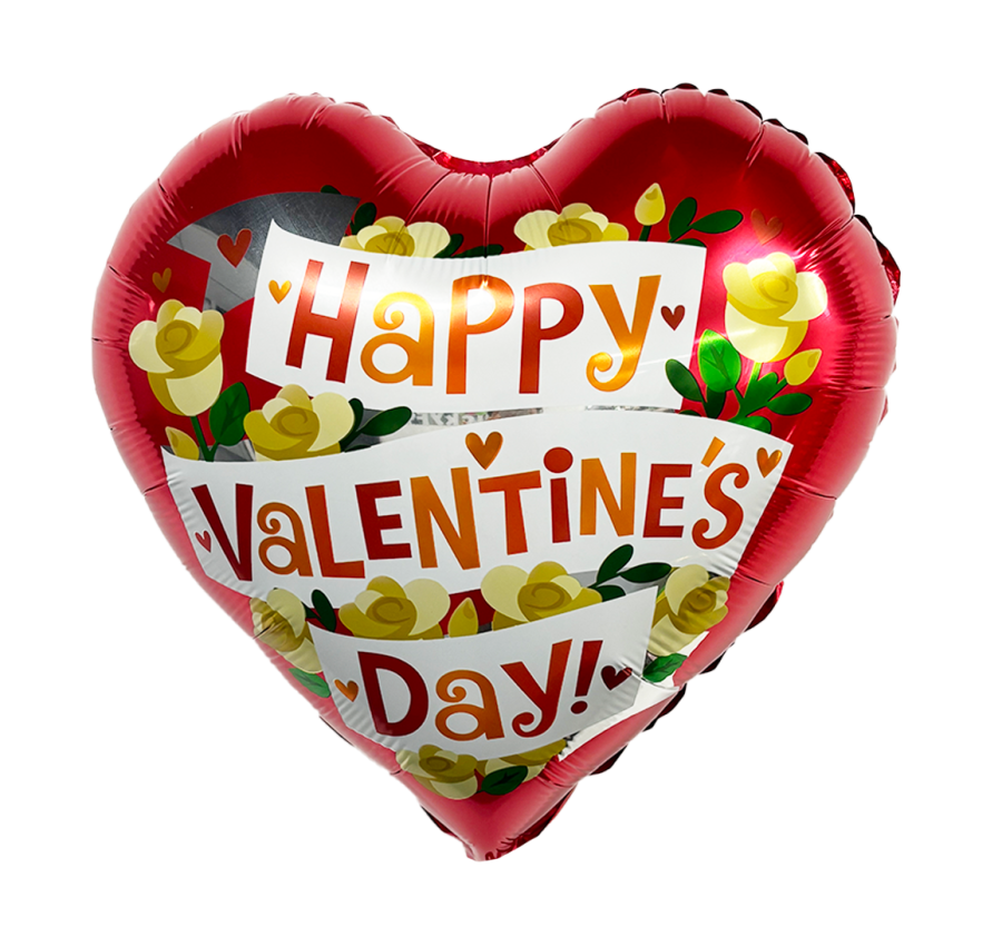 *Valentine's Day Foil Balloon – 10 pack