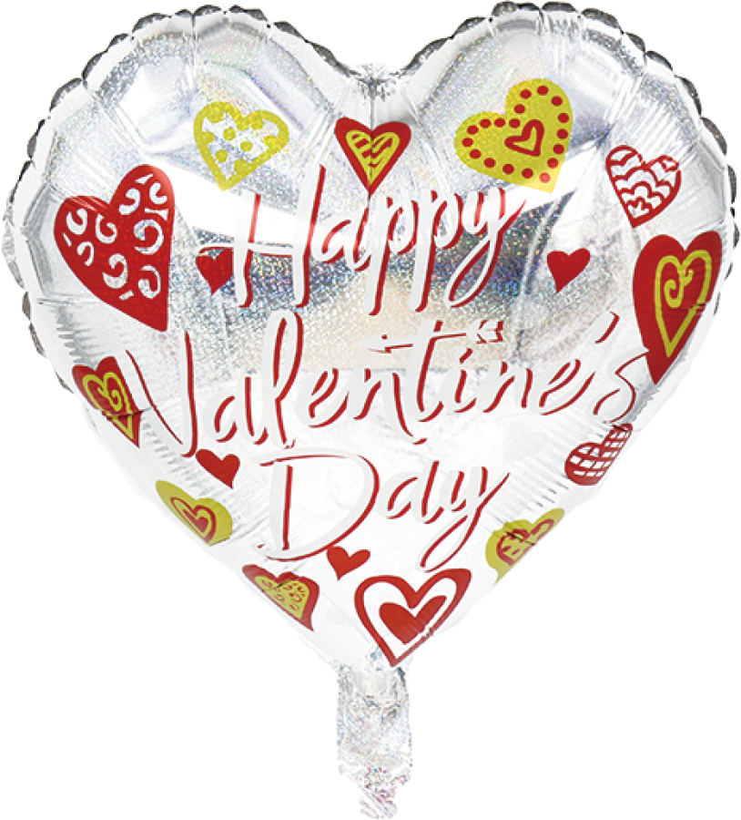 *Valentine's Day Foil Balloon – 10 pack