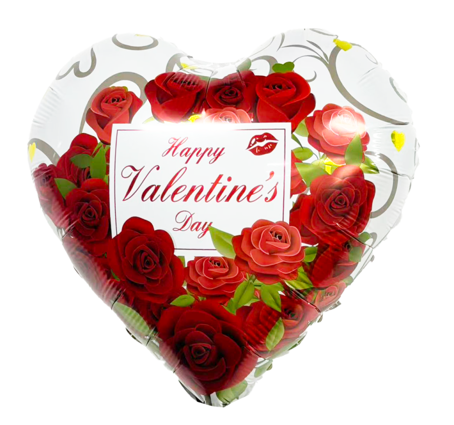 *Valentine's Day Foil Balloon – 10 pack