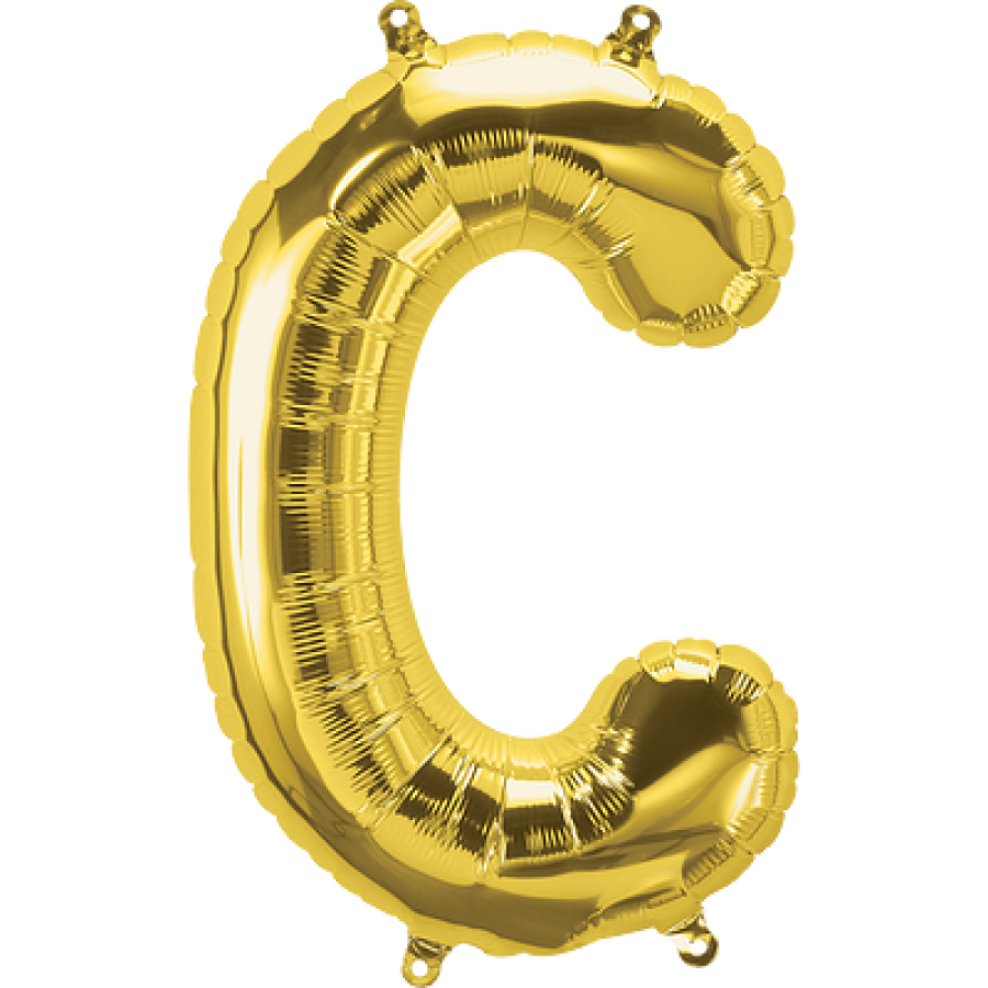 14" Gold Letter "C"